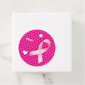 ピンクリボン&ハート乳癌認識度ギフト フェイバータグ (インサイチュ)