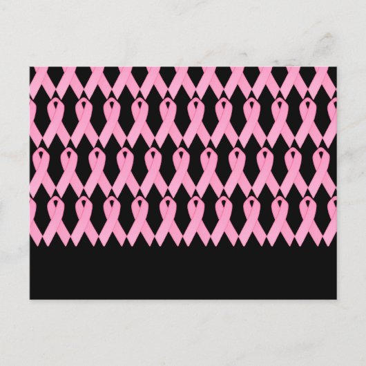 ピンクリボン ポストカード (正面)