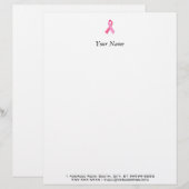 ピンクリボン レターヘッド (正面/裏面)