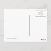 ピンクリボン 化学療法 ベル ポストカード (裏面)