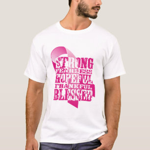 ピンクリボン-肯定 Tシャツ