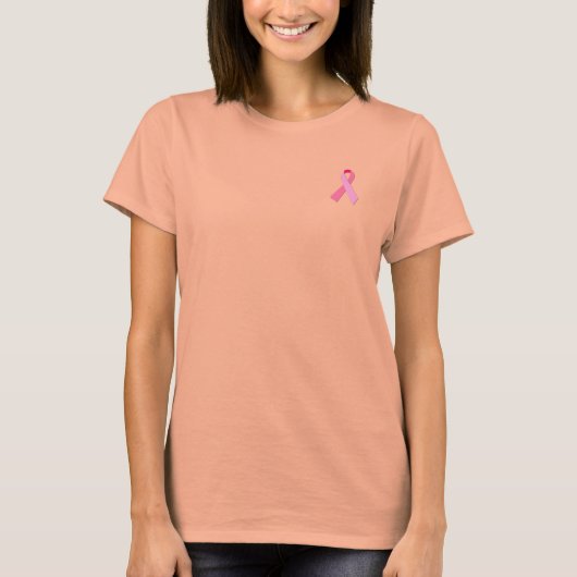ピンクリボン Tシャツ (正面)