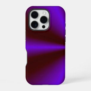 ピンクリムゾンパープルレインボー iPhone 16 PROケース