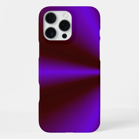 ピンクリムゾンパープルレインボー iPhoneケース (裏面)