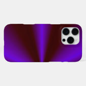 ピンクリムゾンパープルレインボー iPhoneケース (裏面横)