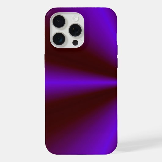 ピンクリムゾンパープルレインボー iPhoneケース (裏面)