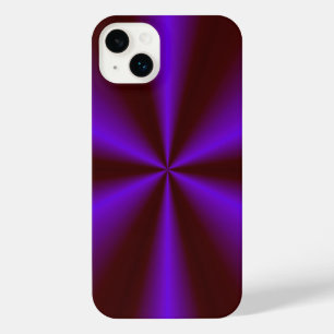 ピンクリムゾンパープルレインボー iPhone 14 PLUSケース