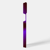ピンクリムゾンパープルレインボー iPhoneケース (右側面)