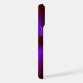 ピンクリムゾンパープルレインボー iPhoneケース (右側面)