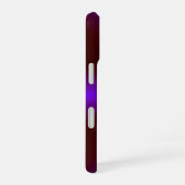 ピンクリムゾンパープルレインボー iPhone 16ケース (右側面)