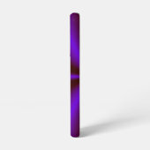 ピンクリムゾンパープルレインボー SAMSUNG GALAXYケース (左側面)
