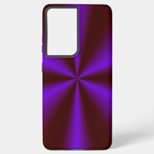 ピンクリムゾンパープルレインボー SAMSUNG GALAXY S21+ケース