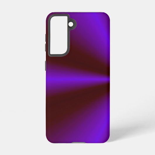 ピンクリムゾンパープルレインボー SAMSUNG GALAXYケース (裏面)