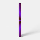ピンクリムゾンパープルレインボー SAMSUNG GALAXYケース (左側面)