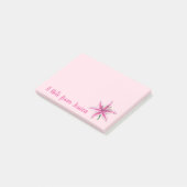 ピンクリリーフラワーフローラガーデンパーティー春リリー ポストイット (アングル)