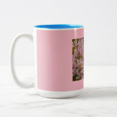 ピンクリリーブーケ ツートーンマグカップ (左)