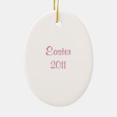 ピンクリリー – オーナメント (裏面)