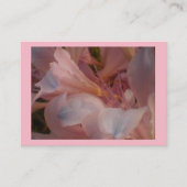 ピンクリリー 名刺 (正面)