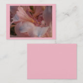 ピンクリリー 名刺 (正面/裏面)