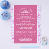 ピンクリーフ・ガーデンセンター・ホリカルトゥリスト チラシ (シングル)