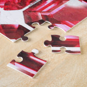 ピンクルビージェムストーン ジグソーパズル (側面)