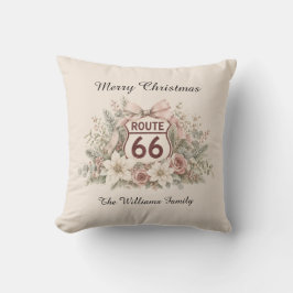 ピンクルート66クリスマスソファキープス クッション