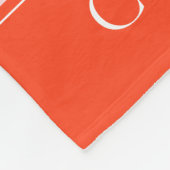 ピンクレインボーさくらんぼパターン フリースブランケット (角)