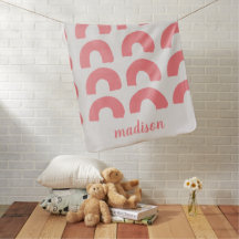 ピンクレインボーグレーアドモダンラブルシンプルカスタム