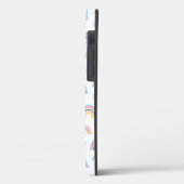 ピンクレインボーズクラウドボホデザイン Case-Mate iPhoneケース (裏面 / 左)