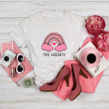 ピンクレインボーハート先生バレンタインデー