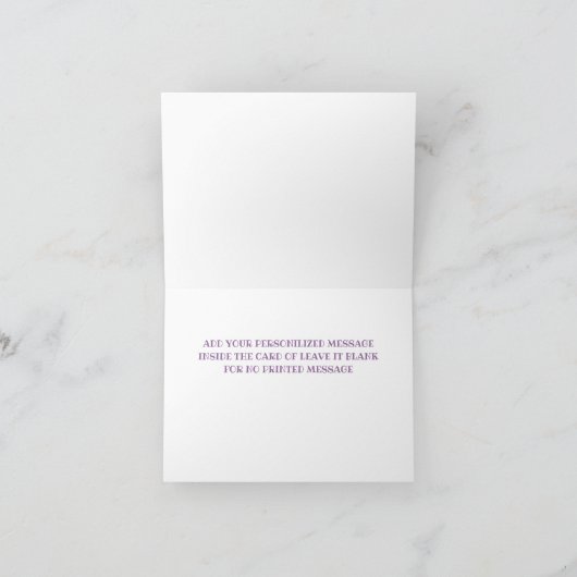 ピンクレインボーバウンスハウス誕生日 サンキューカード (内部)