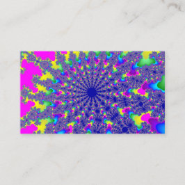 ピンクレインボーバースト 名刺