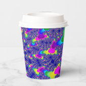 ピンクレインボーバースト 紙コップ (裏面)