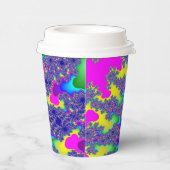ピンクレインボーバースト 紙コップ (右)