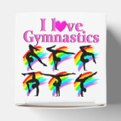 ピンクレインボーI愛する体操デザイン フェイバーボックス (上部)