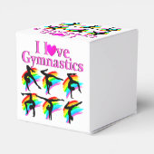 ピンクレインボーI愛する体操デザイン フェイバーボックス (裏面サイド)