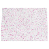 ピンクレイン抱き枕 ラージペーパーバッグ (正面)