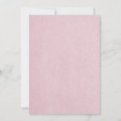 ピンクレエレガントース結婚式の招待 招待状 (裏面)
