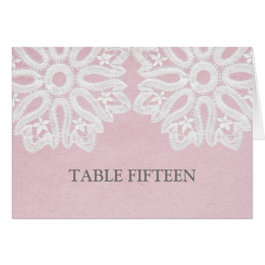 ピンクレエレガントース表番号カード (正面横)