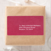 ピンクレザールック ラベル (インサイチュ)