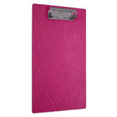 ピンクレザー クリップボード (右)