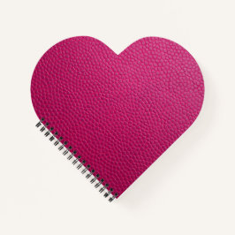 ピンクレザー ノートブック