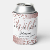 ピンクレッツゲットワイルドアニマルプリントバチェロレッテバッハ 缶クーラー (缶裏面)