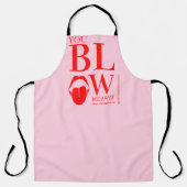 ピンクレッドいけなヴァレンティーンズデイカード エプロン (正面)