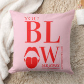 ピンクレッドいけなヴァレンティーンズデイカード クッション (ブランケット)