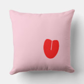 ピンクレッドいけなヴァレンティーンズデイカード クッション (裏面)