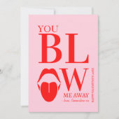 ピンクレッドいけなヴァレンティーンズデイカード シーズンカード (正面)