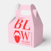 ピンクレッドいけなヴァレンティーンズデイカード フェイバーボックス (正面サイド)