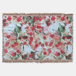 ピンクレッドダーティ水玉模様グランジ減衰 スローブランケット