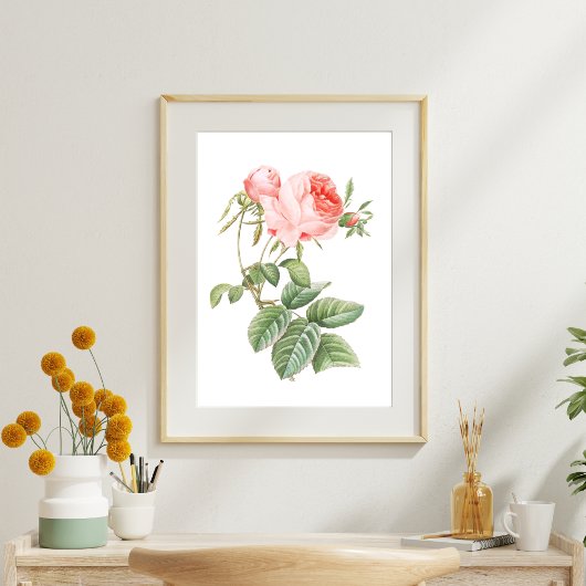 ピンクレッドテヴィンテージバラ 薄葉紙